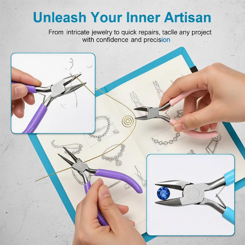 Alat Pembuat Perhiasan Set Tan - Jewelry Plier Set ulasan dan harga