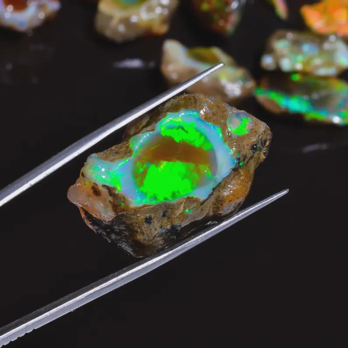 25-80CT Batu Opal Welo Asli Et - Jewelry Making Raw Materials ulasan dan harga