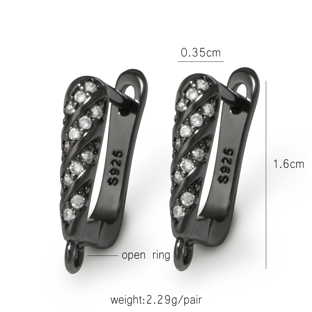 YANASI 1 Pasang Kait Anting Ku - Jewelry Making Hardware ulasan dan harga