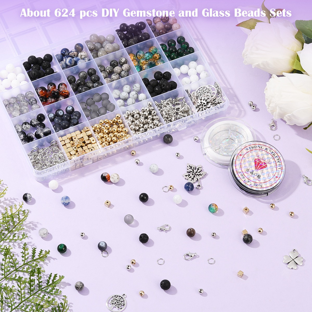 Batu Alam Batu Permata Pembuat - Jewelry Making Kits For Girls ulasan dan harga