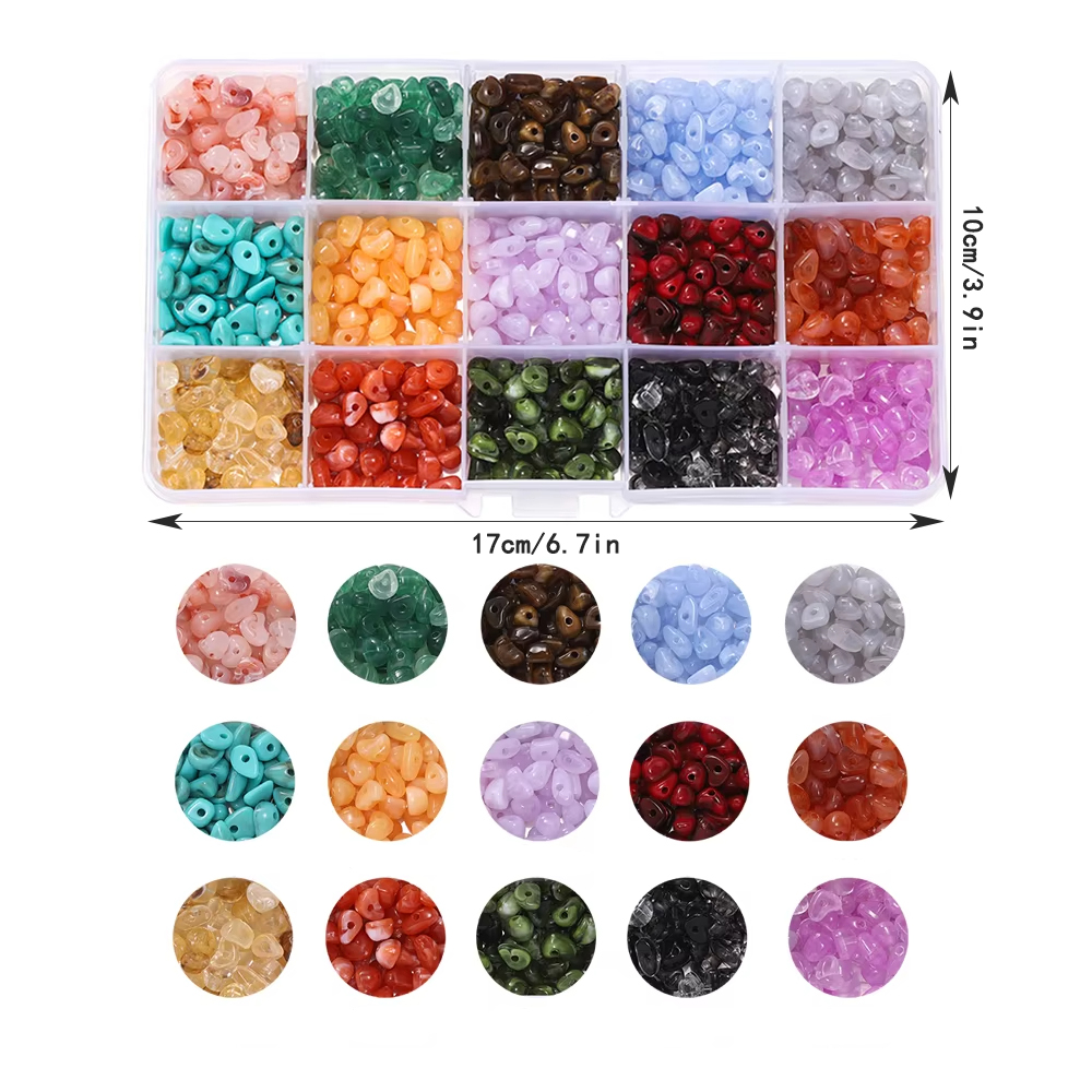 Kira-kira 525 pcs/Kotak Manik- - Jewelry Making Organizer Box ulasan dan harga