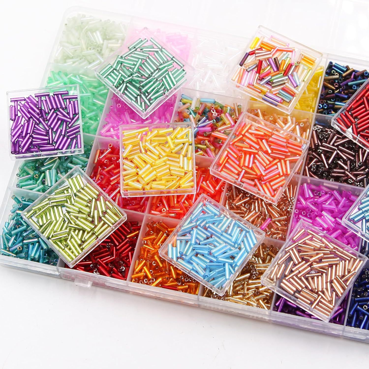 Sekitar 6720Pcs/Kotak 7mm 28 W - Jewelry Making Organizer Box ulasan dan harga