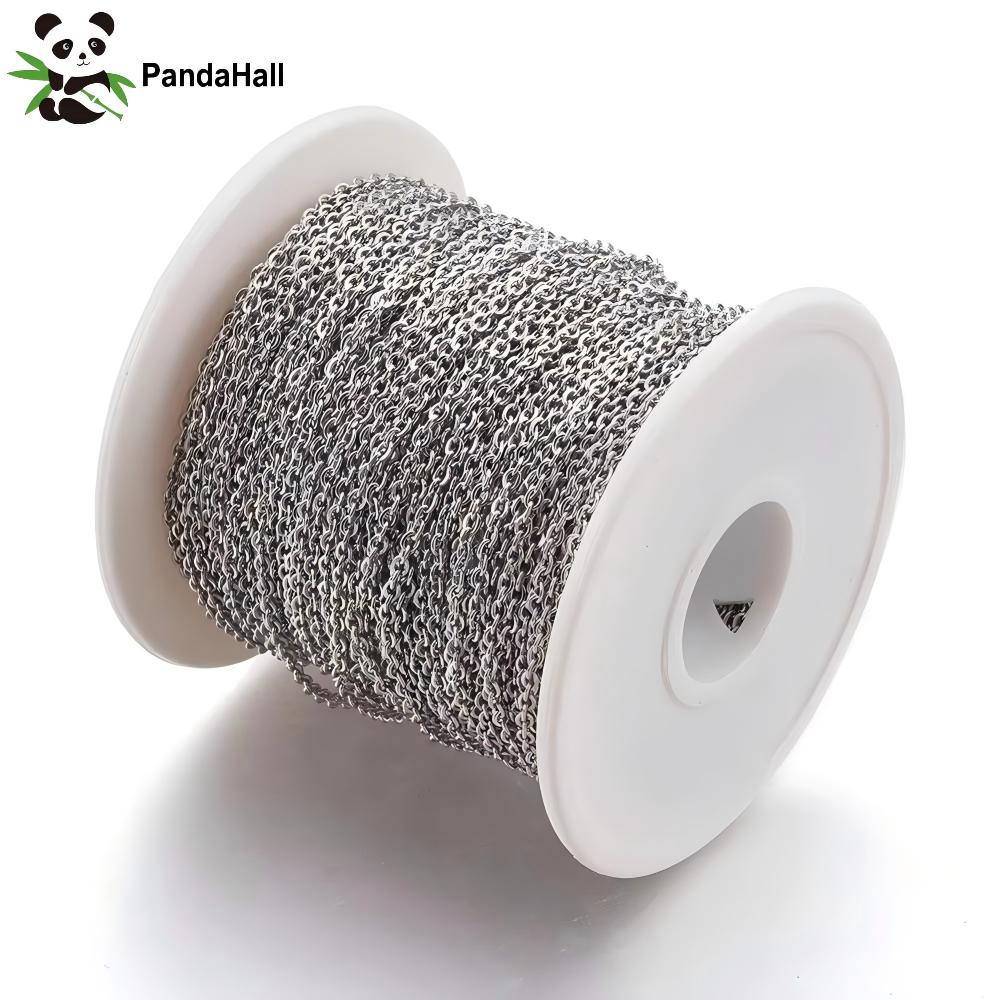 PandaHall 50m/gulungan Rantai  - Chain Roll Cable ulasan dan harga