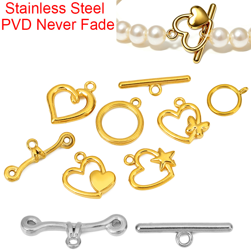 5 Set Kait Pengait Gelang Baja - Jewelry Making Hardware ulasan dan harga