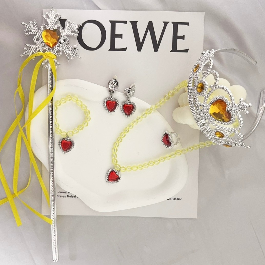 Set Kalung Putri, Mahkota, Aks - Jewelry Making Kits For Girls ulasan dan harga