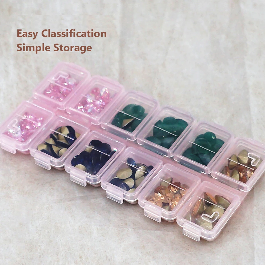 Kotak Penyimpanan Plastik 12 K - Jewelry Making Organizer Box ulasan dan harga