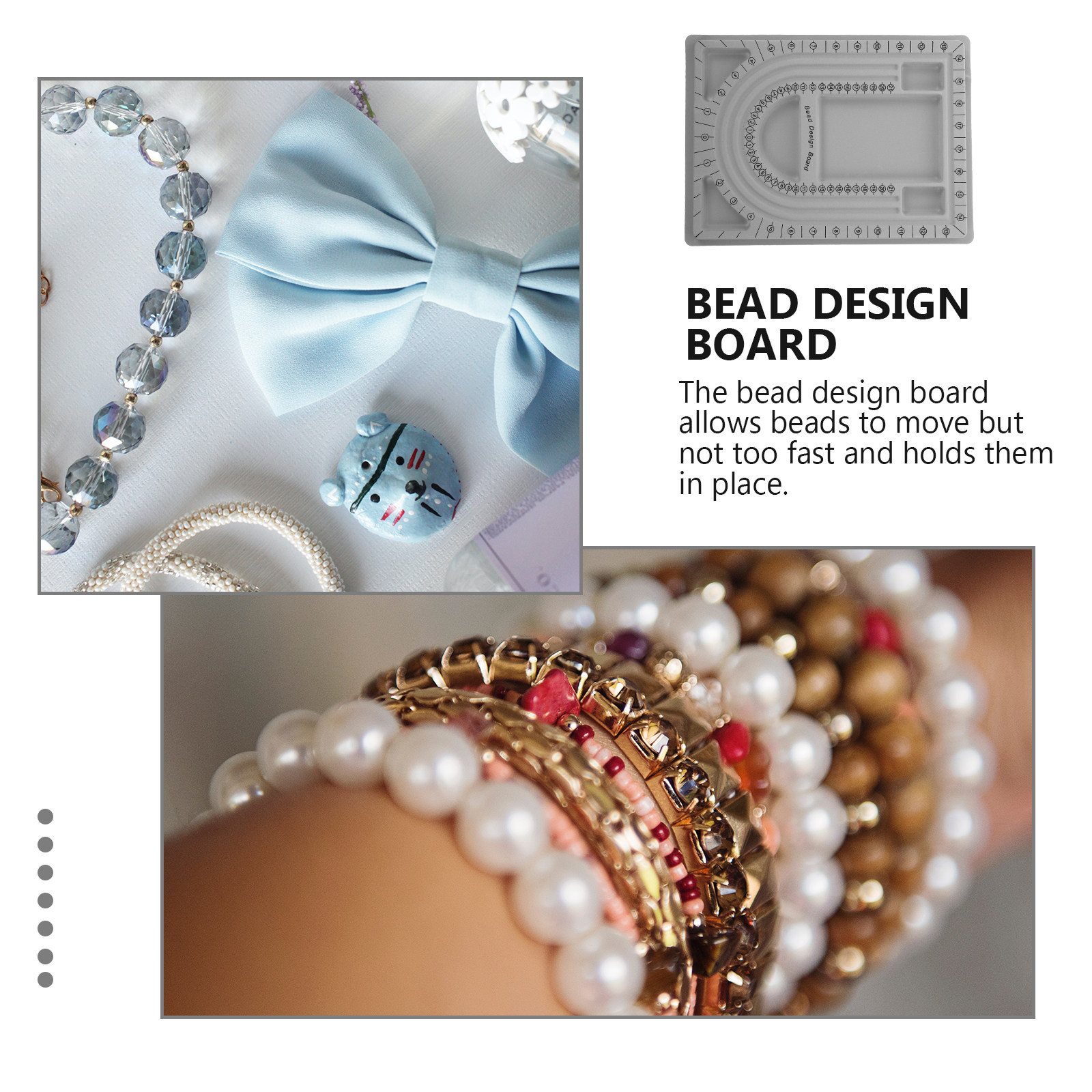 2 Buah Papan Desain Manik-Mani - Jewelry Making Bead ulasan dan harga
