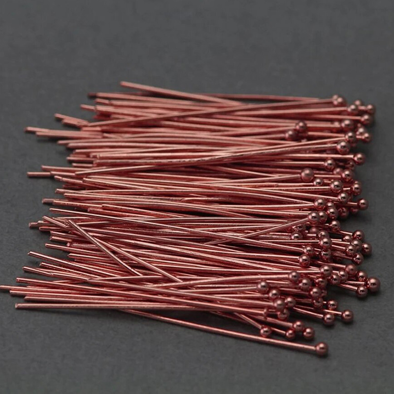 Kawat Ball Headpin Isi Emas Ro - Jewelry Making Wire ulasan dan harga