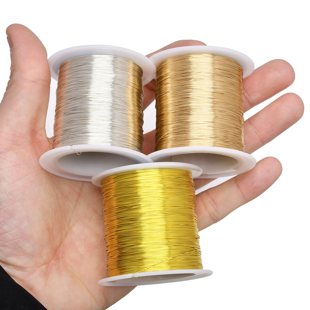 100M/328ft Kawat Baja Berlapis - Jewelry Making Wire ulasan dan harga