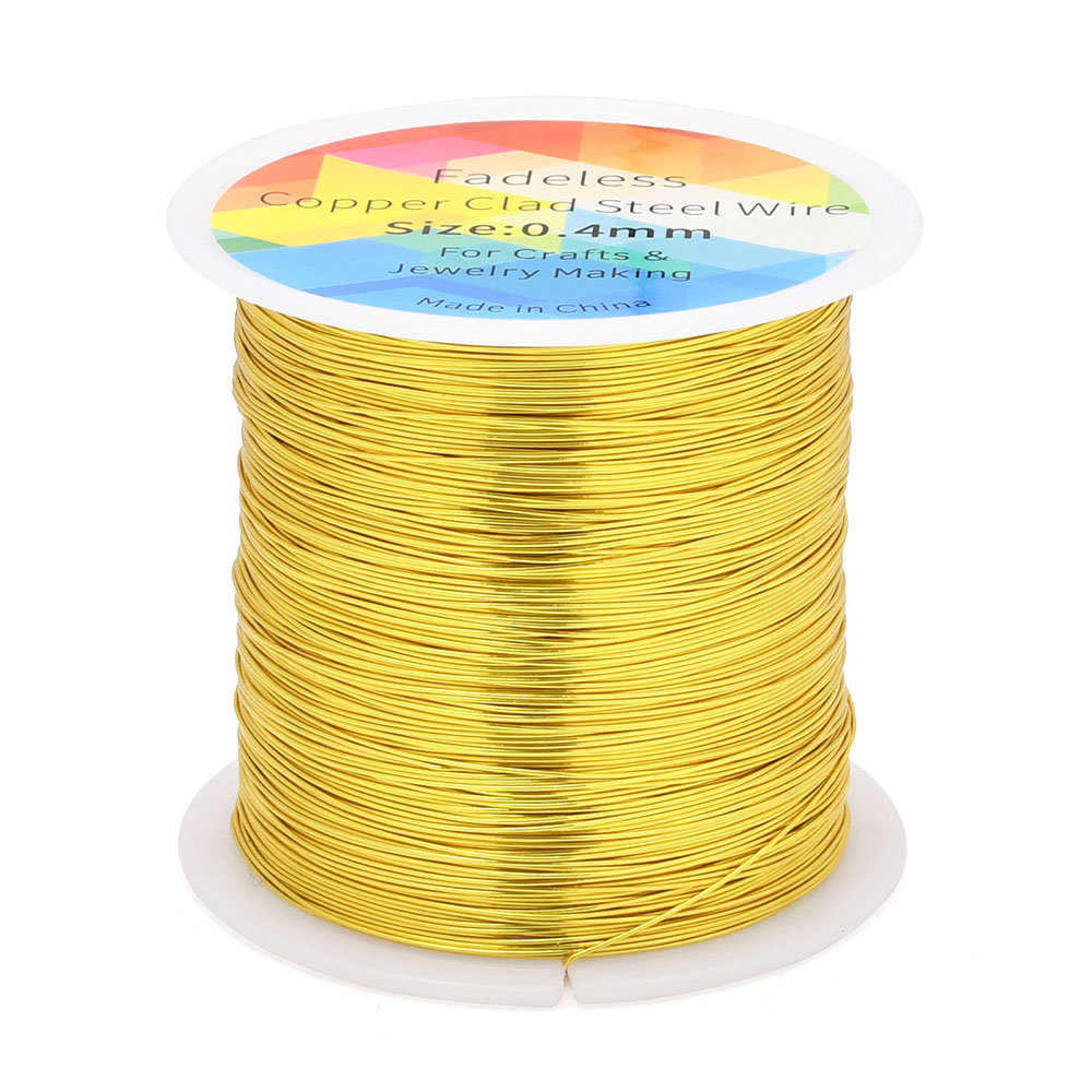100M/328ft Kawat Baja Berlapis - Jewelry Making Wire ulasan dan harga