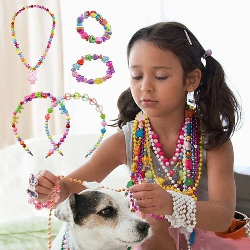 Set manik-manik DIY anak perem - Jewelry Making Kits For Girls ulasan dan harga